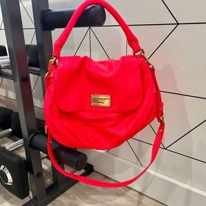 Marc by Marc Jacobs neon pink crossbody